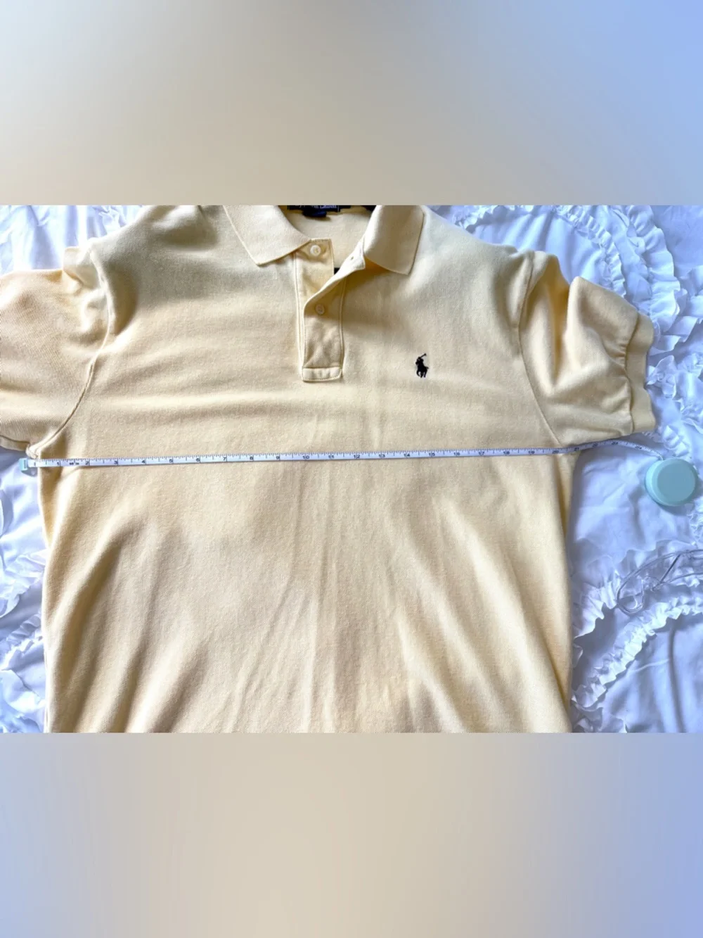 Polo Ralph Lauren Men’s Yellow Classic Fit Polo Shirt Size M